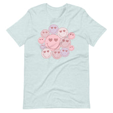 Load image into Gallery viewer, Happy Eyes Smiley Face Bella Canvas Unisex t-shirt
