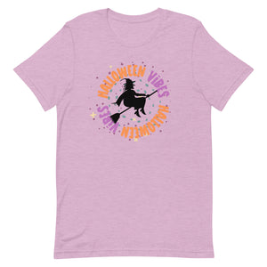 Halloween Vibes Witch Bella Canvas Unisex t-shirt