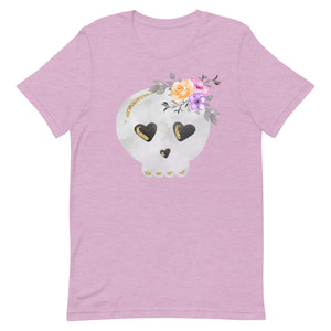 Floral Skull Bella Canvas Unisex t-shirt