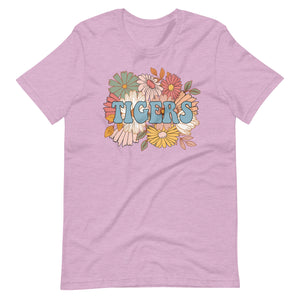 Floral Tigers Bella Canvas Unisex t-shirt