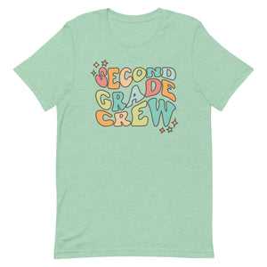 Second Grade Crew Bella Canvas Unisex t-shirt