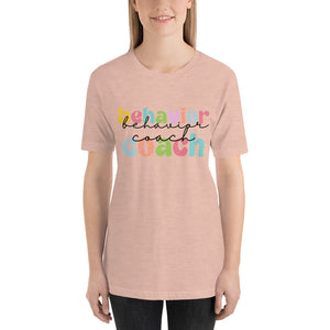 Behavior Coach Bella Canvas Unisex t-shirt