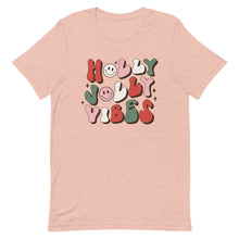 Load image into Gallery viewer, Holly Jolly Vibes Bella Canvas Unisex t-shirt
