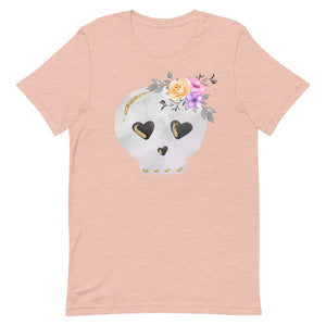 Floral Skull Bella Canvas Unisex t-shirt