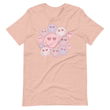 Load image into Gallery viewer, Happy Eyes Smiley Face Bella Canvas Unisex t-shirt
