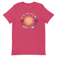 Load image into Gallery viewer, Girls just wanna have fun sun Summertime Bella Canvas Unisex t-shirt
