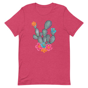 Pretty Cactus Bella Canvas Unisex t-shirt