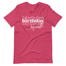 Load image into Gallery viewer, Birthday Squad Bella Unisex t-shirt
