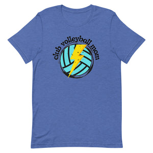 Club Volleyball Mom Bella Canvas Unisex t-shirt