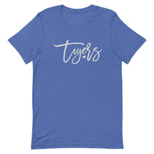 Load image into Gallery viewer, Tigers Script Font Bella Canvas Unisex t-shirt
