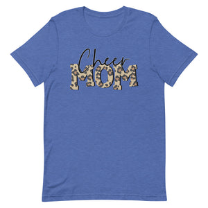 Leopard Cheer Mom Bella Canvas Unisex t-shirt