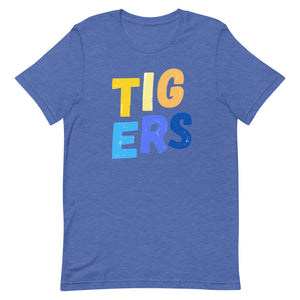 Big Tiger Letters Bella Canvas Unisex t-shirt