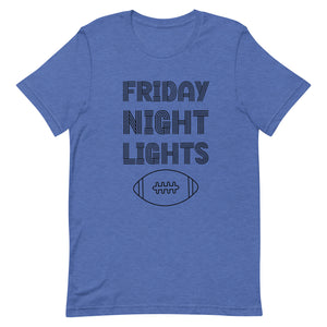 Friday Night Lights Football Bella Canvas Unisex t-shirt