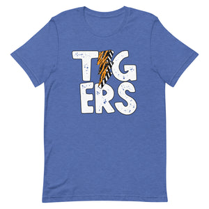 Tigers Stripe Bolt Bella Canvas Unisex t-shirt