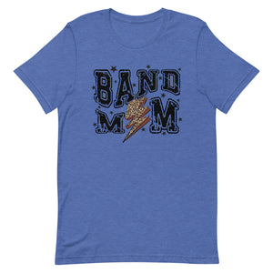 Band Mom Lighting Bolt Bella Canvas Unisex t-shirt