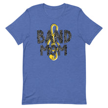 Load image into Gallery viewer, Band Mom Faux Glitter Letters Unisex t-shirt
