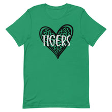 Load image into Gallery viewer, Tigers Leopard Heart Bella Canva Unisex t-shirt
