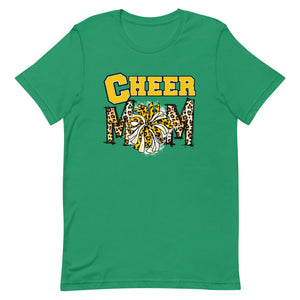 Yellow Cheer Mom Bella Canvas Unisex t-shirt