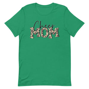 Leopard Cheer Mom Bella Canvas Unisex t-shirt