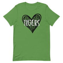 Load image into Gallery viewer, Tigers Leopard Heart Bella Canva Unisex t-shirt
