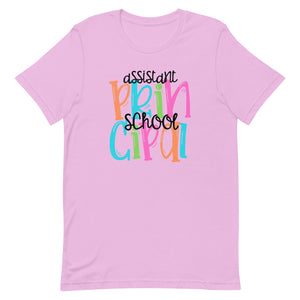 Colorful Assistant Principal Bella Canvas Unisex t-shirt