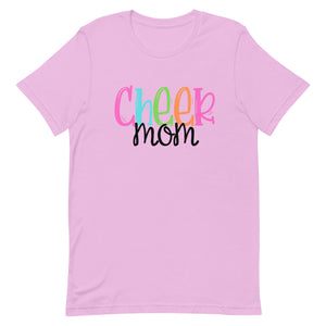 Colorful Cheer Mom Bella Canvas Unisex t-shirt