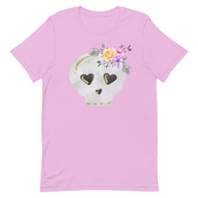 Load image into Gallery viewer, Floral Skull Bella Canvas Unisex t-shirt
