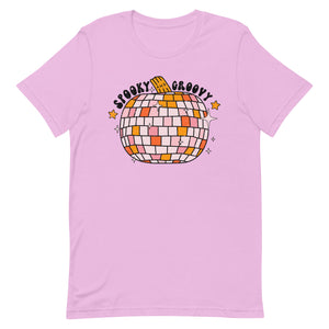 Groovy and Spooky Halloween Unisex t-shirt