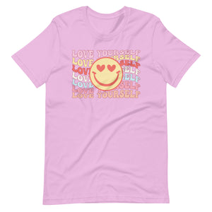 Love yourself more Bella Canvas Unisex t-shirt