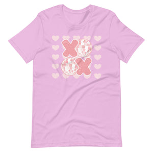 XOXO valentines bell canvas Unisex t-shirt