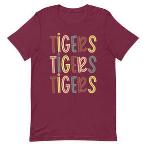 Tigers Fall Colors Bella Canvas  Unisex t-shirt