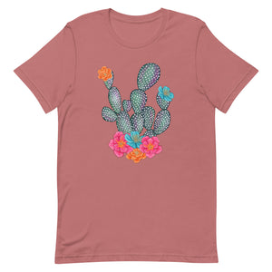 Pretty Cactus Bella Canvas Unisex t-shirt