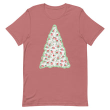 Load image into Gallery viewer, Shabby Chic Christmas Tree Unisex t-shirt
