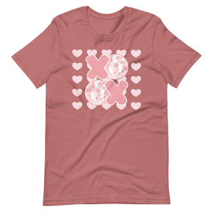 XOXO valentines bell canvas Unisex t-shirt