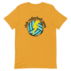 Club Volleyball Mom Bella Canvas Unisex t-shirt