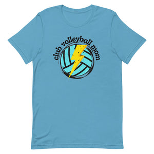 Club Volleyball Mom Bella Canvas Unisex t-shirt