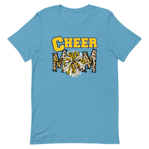 Yellow Cheer Mom Bella Canvas Unisex t-shirt