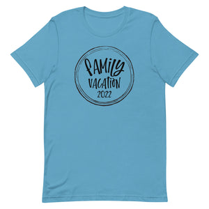 Family Vacation 2022 Bella Canvas Unisex t-shirt