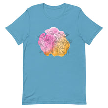 Load image into Gallery viewer, Watercolor Floral Bella Canvas Unisex t-shirt
