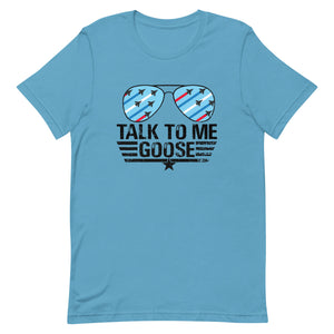 Talk to Me Goose Top Gun Bella Canvas Unisex t-shirt