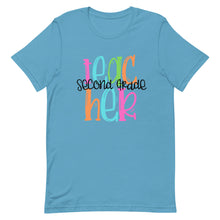 Load image into Gallery viewer, Second Grade Colorful Bella Canvas Unisex t-shirt
