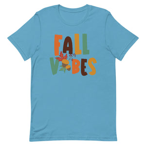 Fall Vibes Acorn Bella Canvas Unisex t-shirt