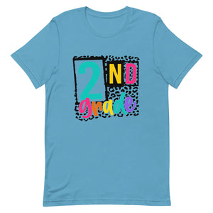 Retro Second Grade Bella Canvas Unisex t-shirt