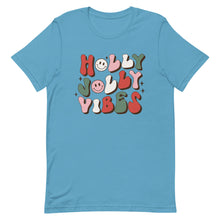 Load image into Gallery viewer, Holly Jolly Vibes Bella Canvas Unisex t-shirt
