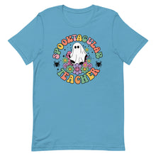 Load image into Gallery viewer, Spooktacular Teacher Bella Canvas Unisex t-shirt
