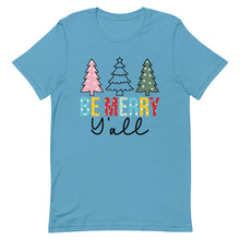 Load image into Gallery viewer, Be Merry Y&#39;all Bella Canvas Unisex t-shirt

