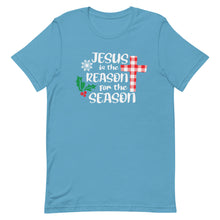 Load image into Gallery viewer, Jesus is the Reason Bella Canvas Unisex t-shirt
