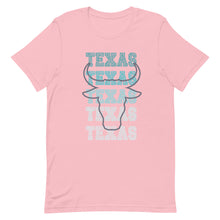 Load image into Gallery viewer, Texas Leopard Horns Bella Canvas Unisex t-shirt
