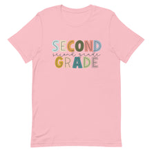 Load image into Gallery viewer, Block Second Grade Bella Canvas Unisex t-shirt
