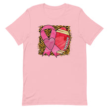 Load image into Gallery viewer, Breast Cancer Football Unisex t-shirt
